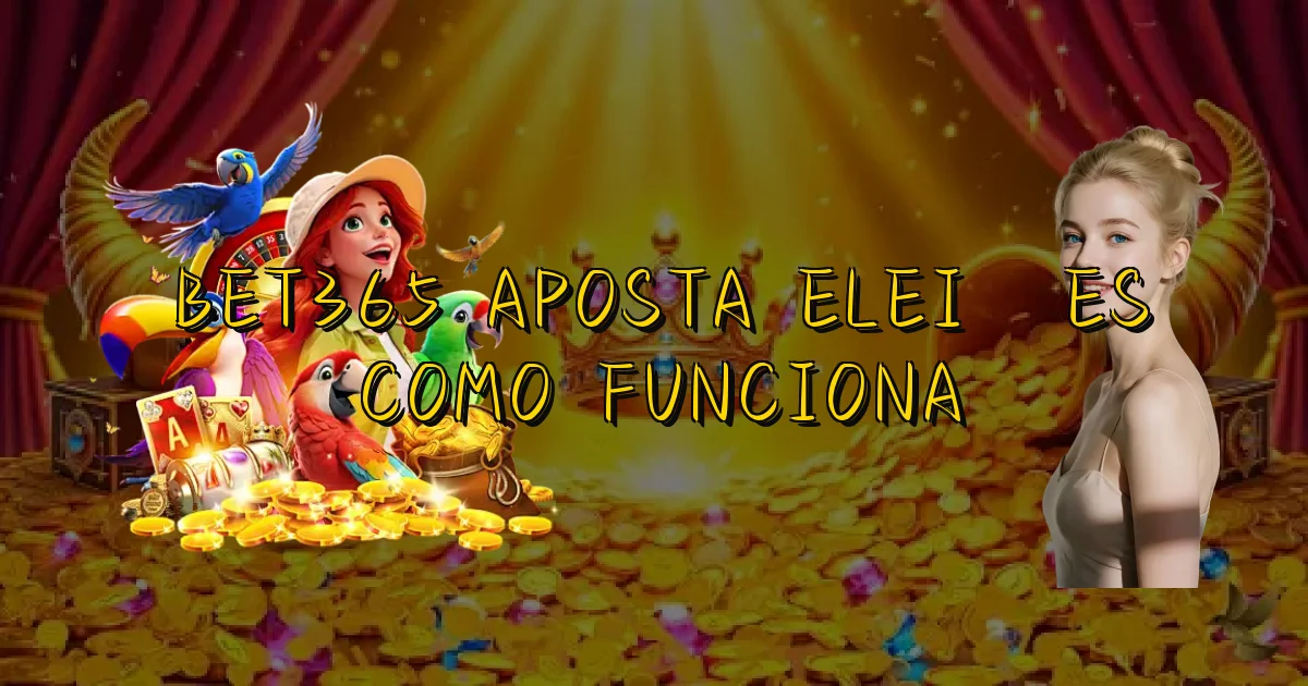 Bet365 Aposta Eleições Como Funciona Oficial