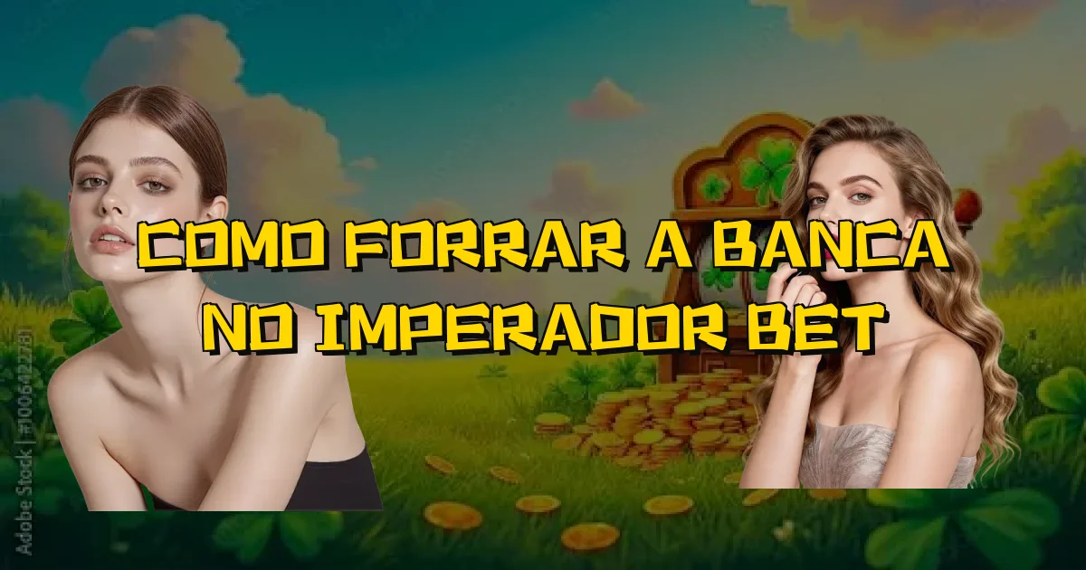 Como Forrar A Banca No Imperador Bet Oficial