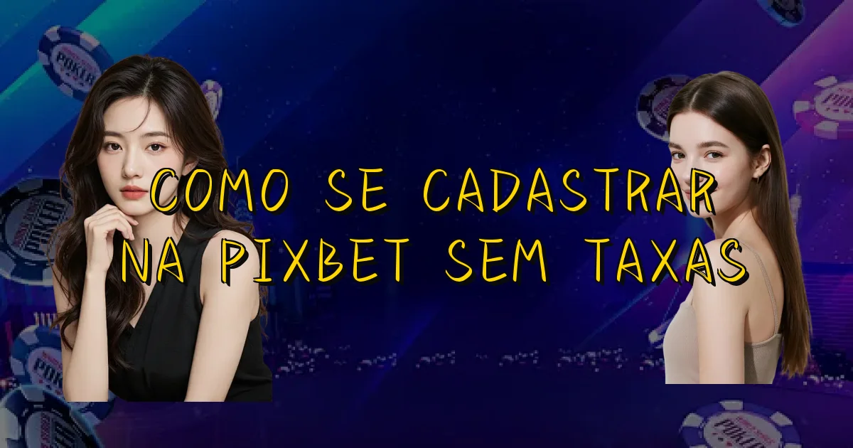 Como Se Cadastrar Na Pixbet Sem Taxas Oficial