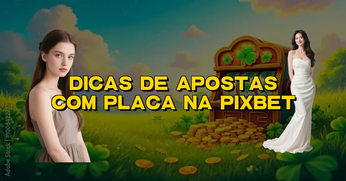 Dicas De Apostas Com Placa Na Pixbet Oficial