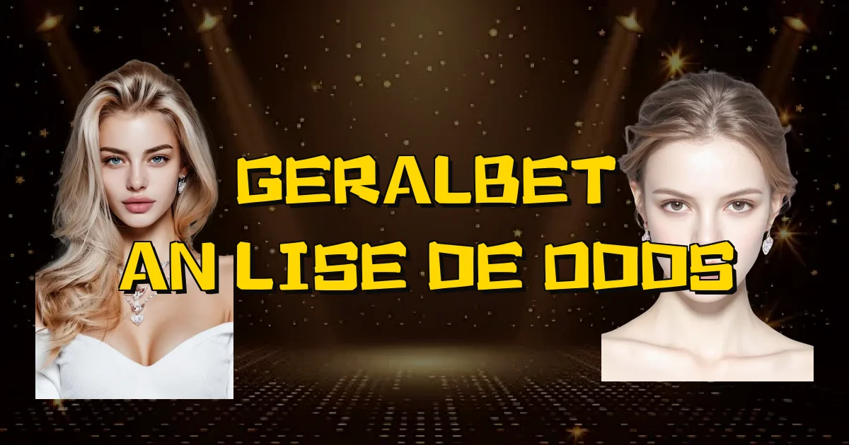 Geralbet Análise De Odds Oficial